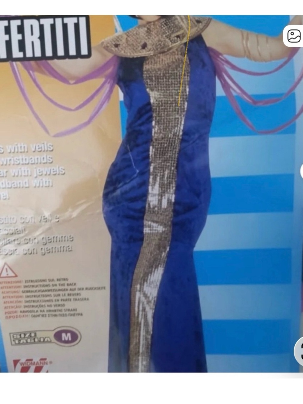 Nefertiti Women’s Egyptian Halloween Costume